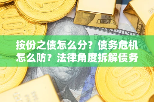 北京按份之债怎么分？债务危机怎么防？法律角度拆解债务分配与风险自保指南