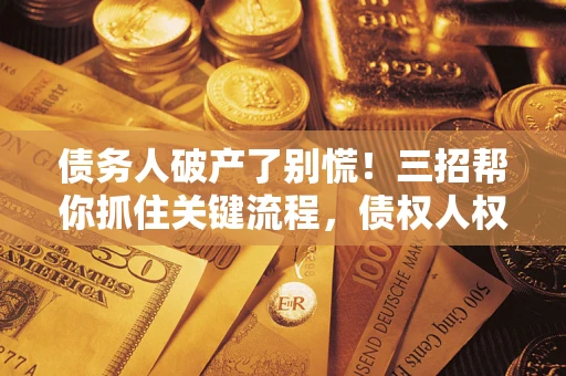 北京债务人破产了别慌！三招帮你抓住关键流程，债权人权益不再缩水