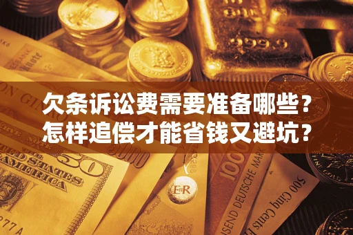 北京欠条诉讼费需要准备哪些？怎样追偿才能省钱又避坑？