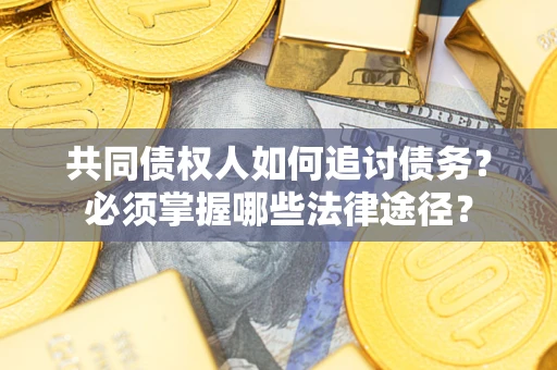 北京共同债权人如何追讨债务？必须掌握哪些法律途径？