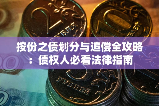 北京按份之债划分与追偿全攻略：债权人必看法律指南