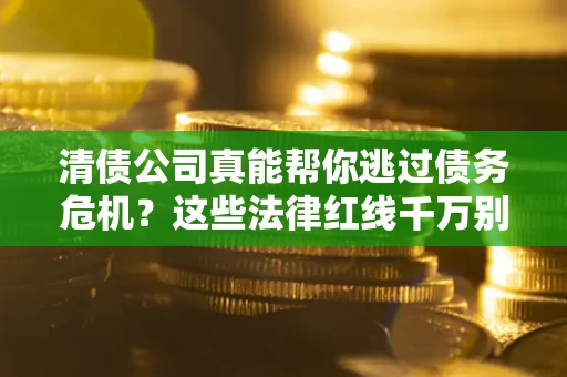 北京清债公司真能帮你逃过债务危机？这些法律红线千万别踩