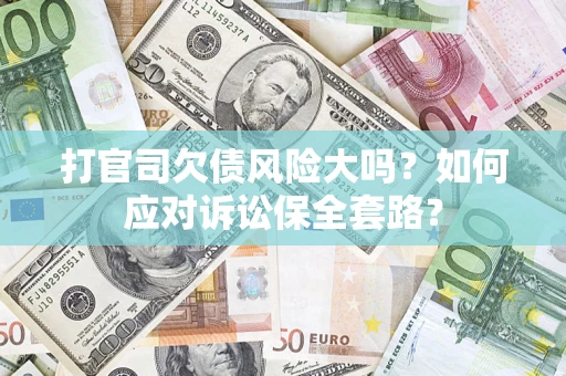 北京打官司欠债风险大吗？如何应对诉讼保全套路？